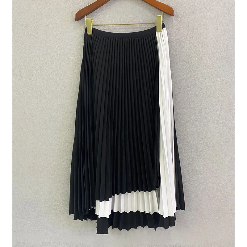 

Miyake Pleated Loose Pleated Half-body Skirt Women's Mid-length High-grade Handmade Pleated Half-skirt 2023 New Casual Versatile