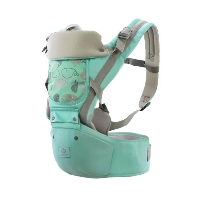 3-in-1 Baby Carrier Waist Stool, Newborn Removable Baby Carrier, Four Seasons Multi-functional Baby Front Carry Strap 6
