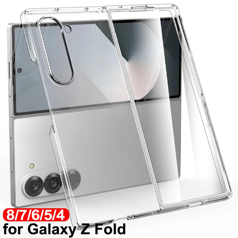 Ultra-Durable Transparent Protective Phone Case with 360° Anti-Fall Bumper