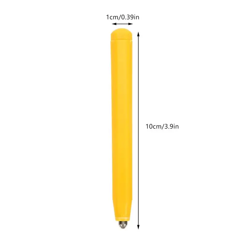 어린이 쓰기 보드 펜, 마그네틱 드로잉 보드 펜, 자석 교체 스타일러스 드로잉 펜, 낙서 10cm, 3 개