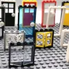 MOC House Doors Windows Building Blocks Parts City Friends Blocks Toys Compatible Classic Blocks Toys for Children Bricks Gifts 3