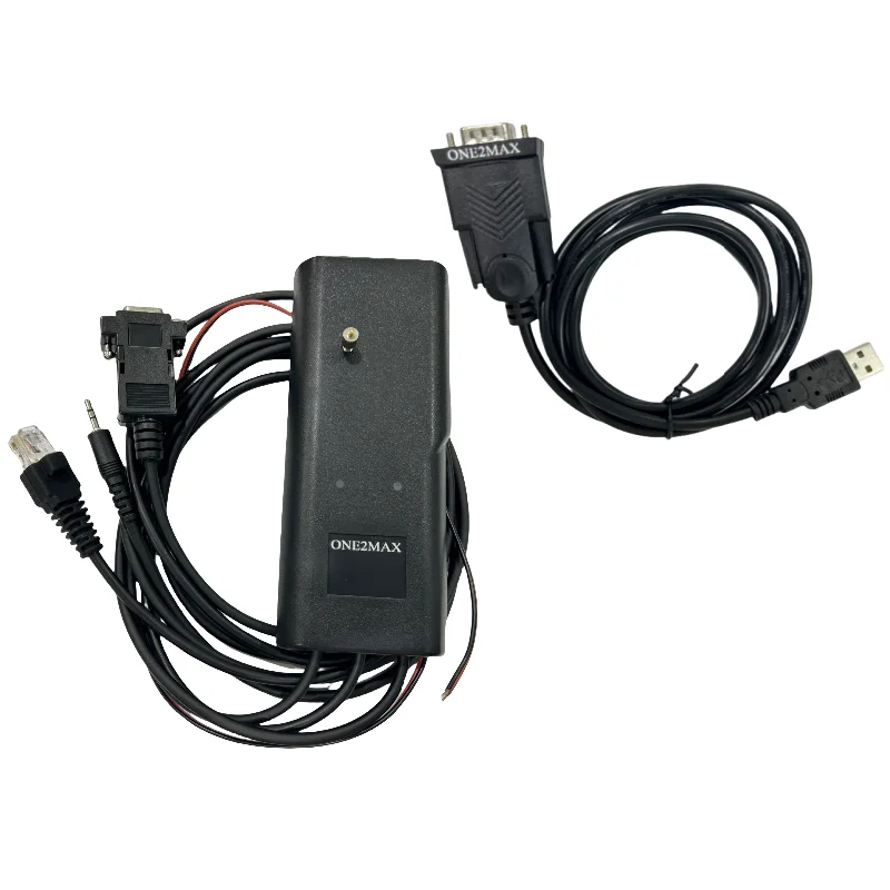 RIB 없는 프로그래밍 케이블 및 USB-RS232 케이블 COM, 모토로라 GP88 GP300 P110 Gp88s CP040 GM300 양방향 라디오 ONE2MAX 용, 3in 1
