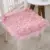 Korean Style Household Plush Lace Non-slip Chair Cushion Winter Thickened Warm Seat Pads Office Sedentary Non-slip Stool Mats 