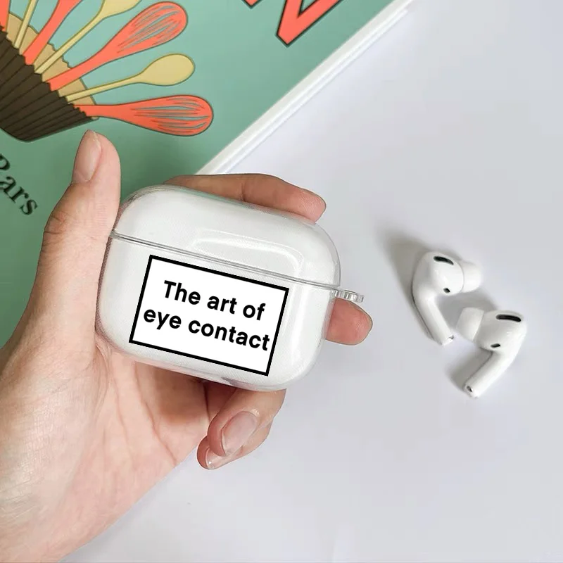 Lustige Buchstaben Sorry If I Looked Interested Kopfhörerhülle für Apple AirPods 4 3. 2 Pro2 Cover für Airpod 1 3 Schutzhülle – Detail 3