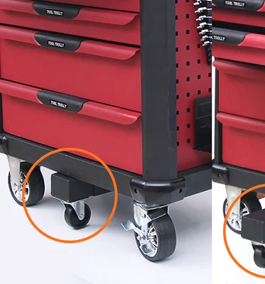 TFAUTENF TF-K7 heavy duty tool trolly with 7 drawers New 6