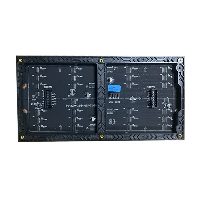 실내 P4 LED 풀 컬러 모듈 디스플레이, 1/16 스캔 매트릭스 패널, RGB SMD2020 라이트, LED 스크린 비디오 월, 256x128mm, 64x32 픽셀