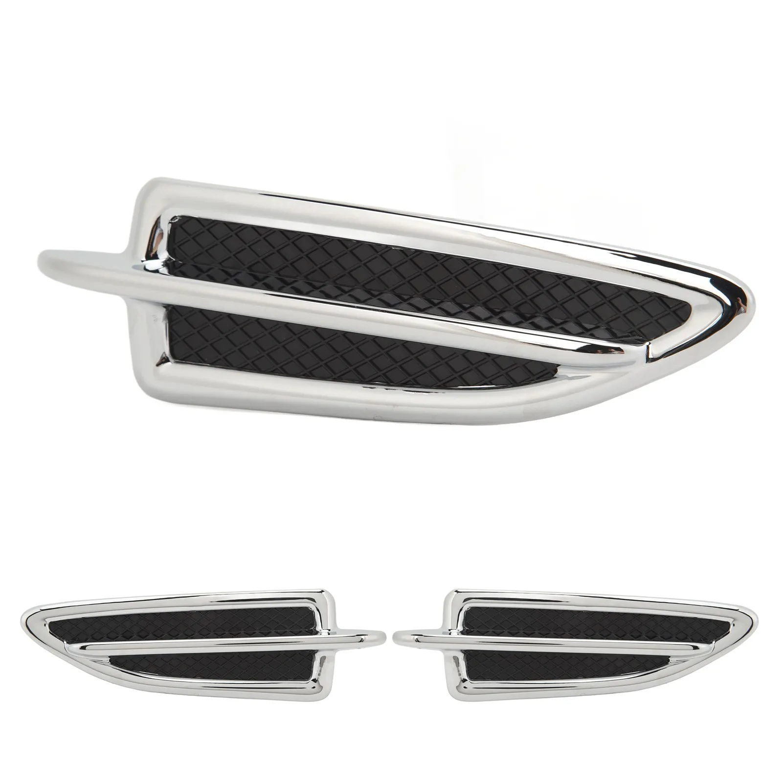 Front Mudguard Vent Molding Easy Installation High Strength Front Mud Flap Insert Vent Molding Stylish Escape 2013 To