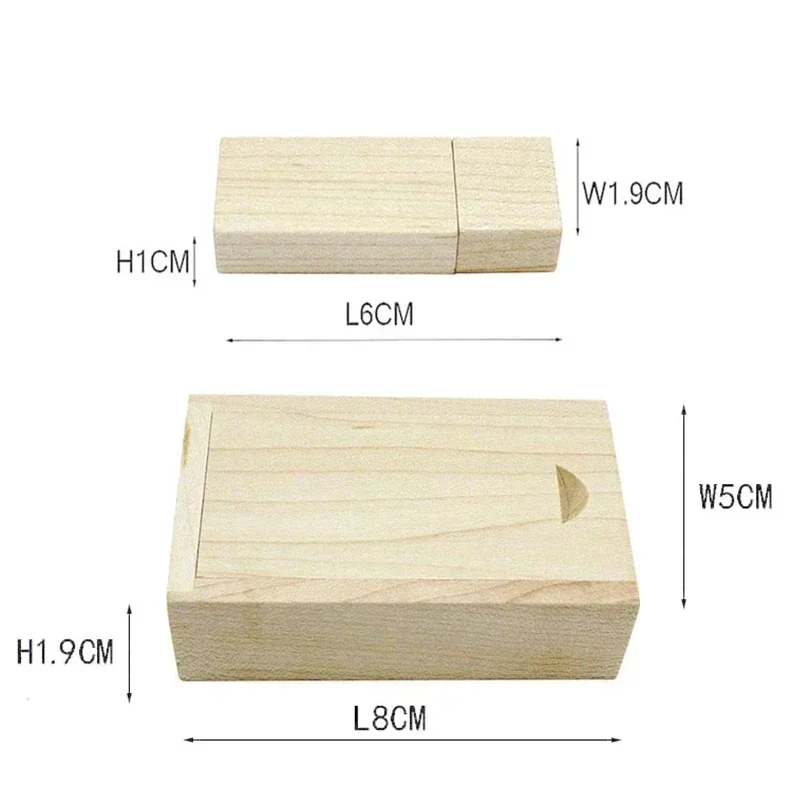 JASTER USB 3.0 Photography Free Custom Logo Wooden USB Gift Box usb flash drive flash drive 8GB 16GB 32GB 64GB Wedding Gifts
