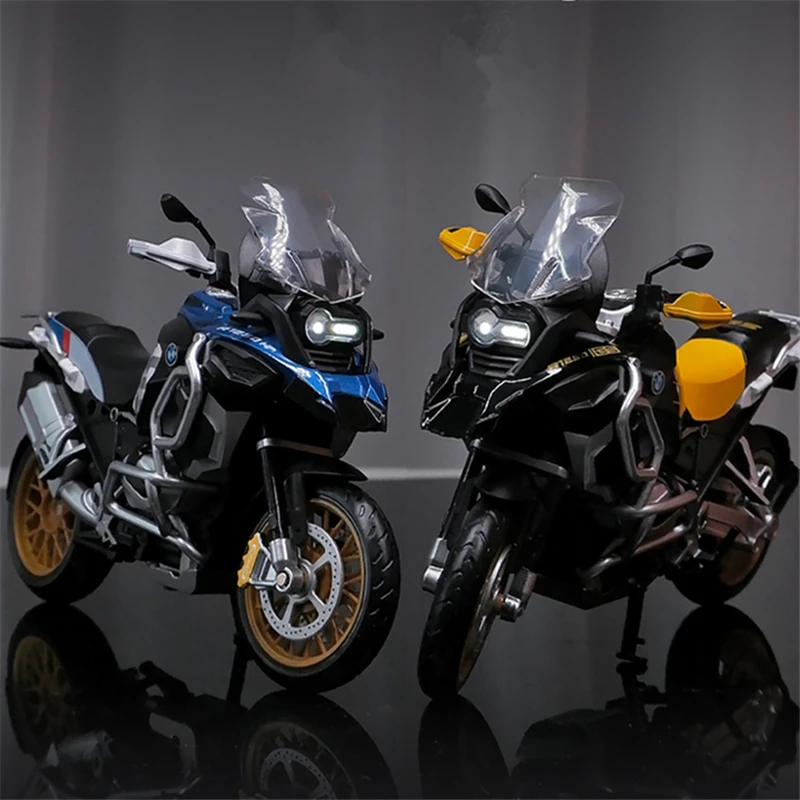 Moto de course en alliage R1250 GS ADV 1:9, modèle de