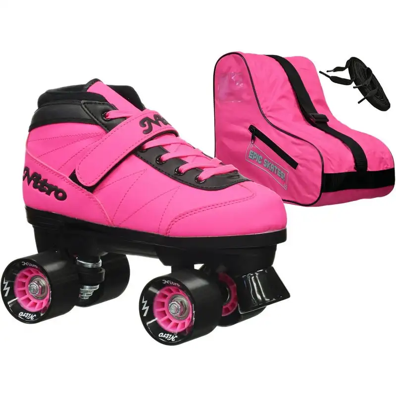

Epic Turbo Pink Quad Speed Skates Package