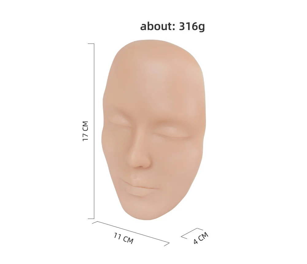 Microblading semi-permanente maquiagem prática 5d emulação rosto