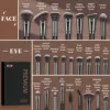 MAANGE Professional Gift Box 25 Pieces Makeup Brushes Kit Face Eye Beauty Brushes For Foundation Conceal Eyeshadow Contour Brush 1