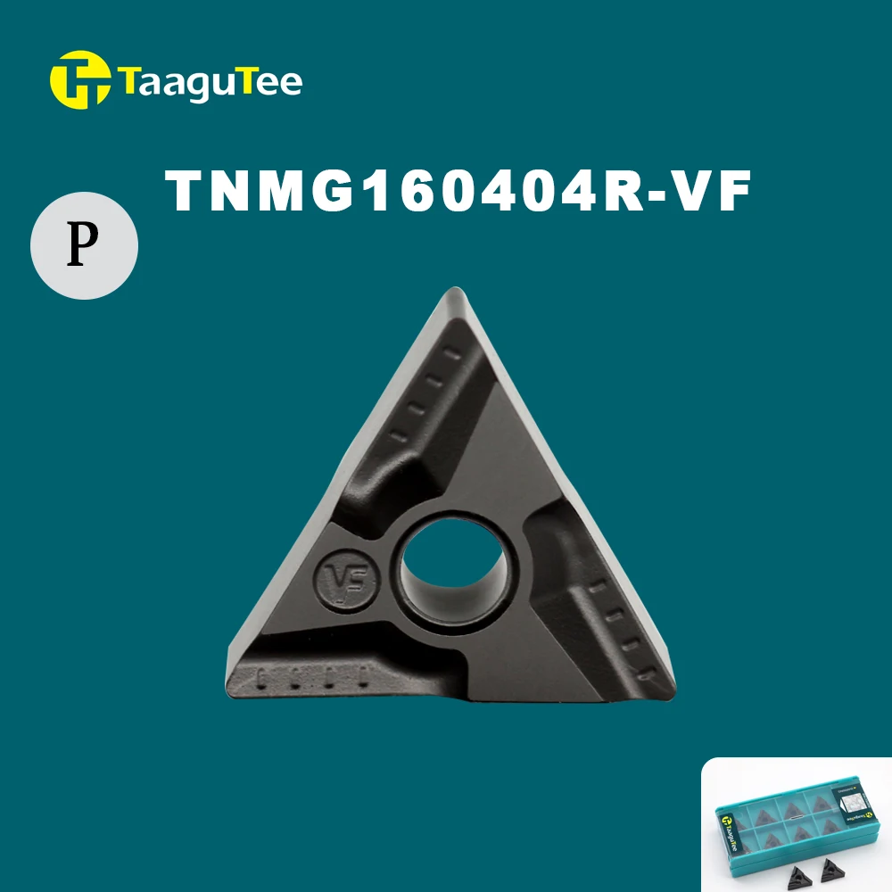 

10Pcs TNMG160404 R-VF TT4125 Carbide Inserts External Turning Tools for Machining Steel Metal Turning Tools Machine Blade Parts