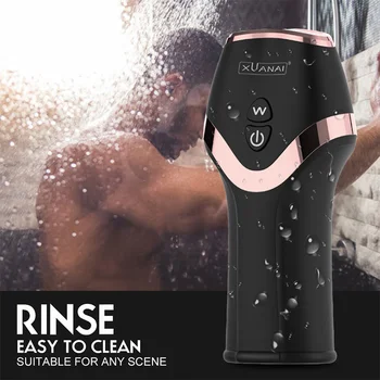 12 Speed Vibration Modes Ghost Exerciser male Masturbator Silicone pocket pussy Vibrators USB adult Sex machine Toys For men Man 5
