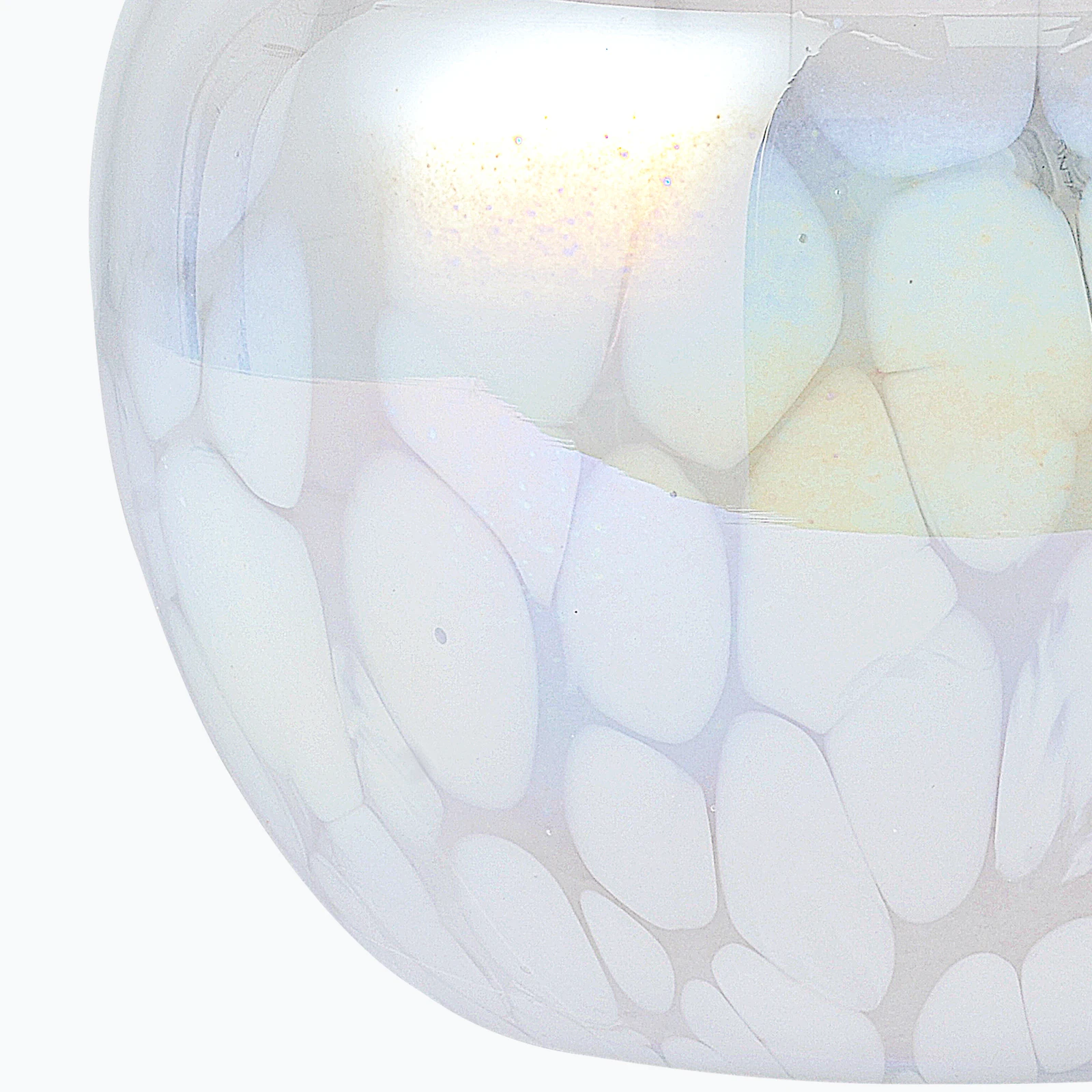 15" Blush Pink Hand-Blown Glass Table Lamp with Velvet Shade, Small Accent Lamp For Girls Bedroom Nightstand, Kitchen Counter 4