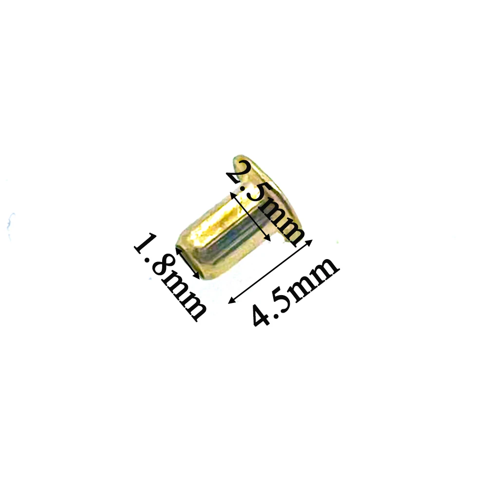1100PCS/80G Brass Plating Coppering Eyelets Wiring Beehive Frames Insert Beekeeping tools beekeeping accessories