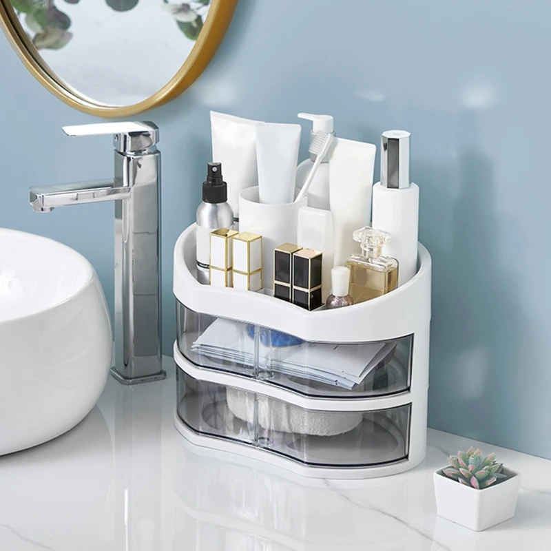 Almacenaje Baño Makeup Organizers  Cosmetic Organizer Bathroom - New  Travel Cosmetic - Aliexpress