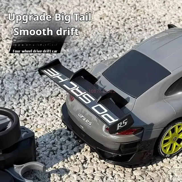 RC Drift Car 1:18 Remote Control Car 4WD Stepless speed change 2.4G High Speed Racing Sport Car with LED Lights Toy Kid Gift 4