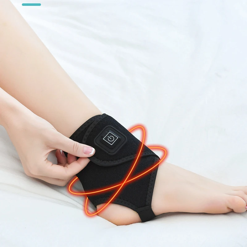 Infrared Electric Heating Ankle Protector Sprain Recovery Joint Pain Warm Mugwort Far Heat Compress Ankle Protector