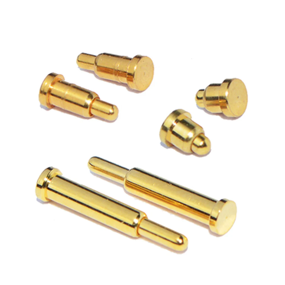 7.5mm-12mm 고전류 스프링 장착 포고 핀 수 암 커넥터 전원 중전류 배터리 커넥터 POGOPIN 헤더 충전