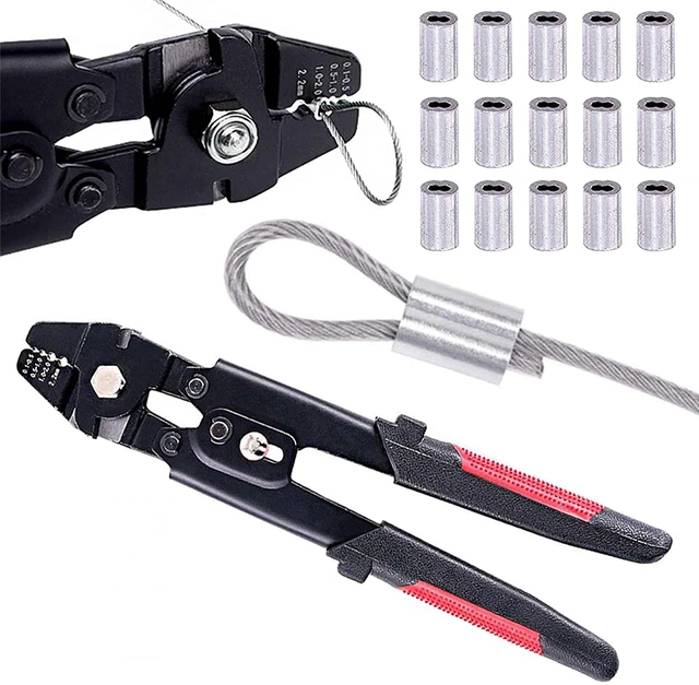 Fishing Crimping Pliers Kit, Aluminum Fishing Crimp Tool