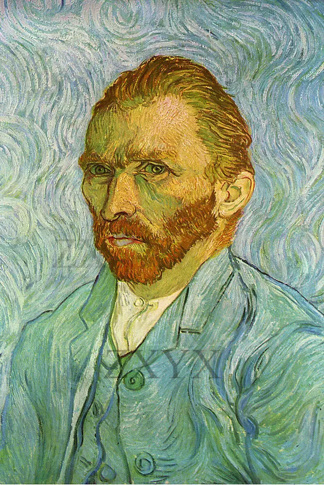 

Artist Vincent Van Gogh Fine Art Poster Print of Painting Self Portrait