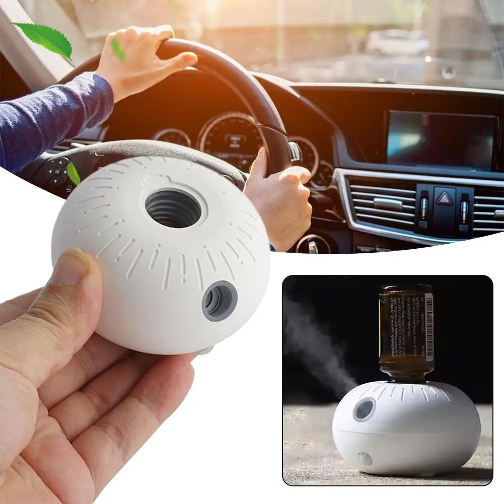 New Mini Pure Oil Fragrance Diffuser Aromatherapy Machine Freshener Spraying Automatic Fragrance Air Room Diffusers Car Usb X3w2