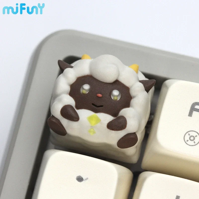 

MiFuny милый колпачок для ключей Palworld аниме колпачок для ключей оригинальная резиновая колпачок для клавиатуры под заказ ручной работы колпачок для механической клавиатуры подарок для геймера