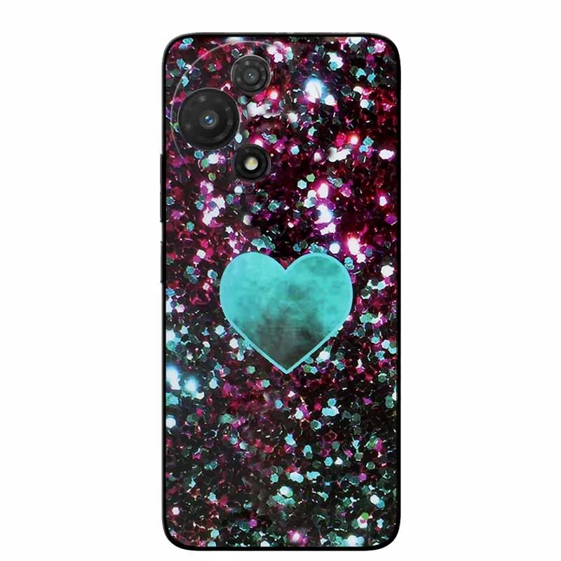 Marble Painted Silicone Back Cover - Soft TPU Protective Case