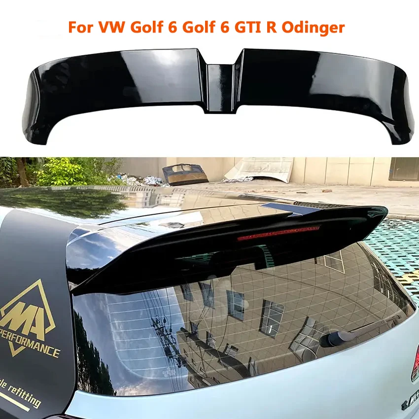 Per Vw Golf 6 Golf 6 Gti R Odinger Car Top Trunk Tail Wing Spoiler Protect Kit Modifica Esterna