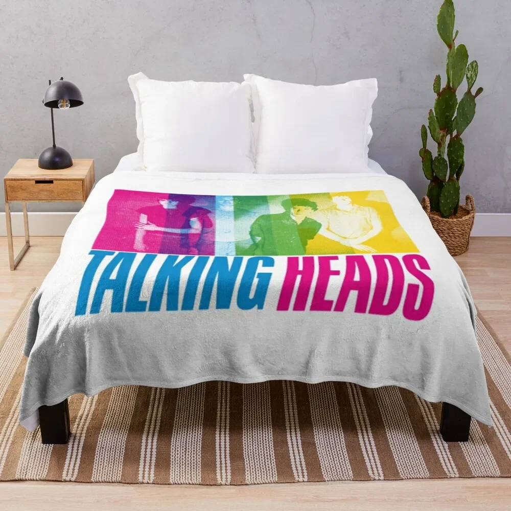 

Talking Heads Throw Blanket Quilt Sofa Quilt Flannels Blankets