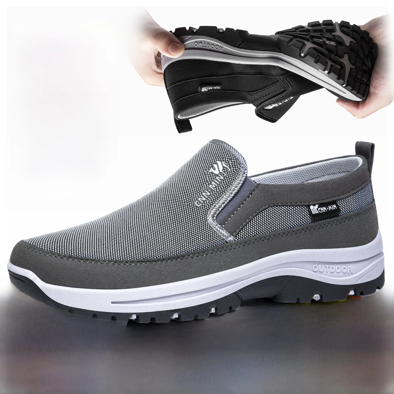 Unisex Comfortable Soft Bottom Casual Canvas Shoes Easy to Wear Versatile Cloth Shoes for Men And Women Breathable Slip-On Sn... 4