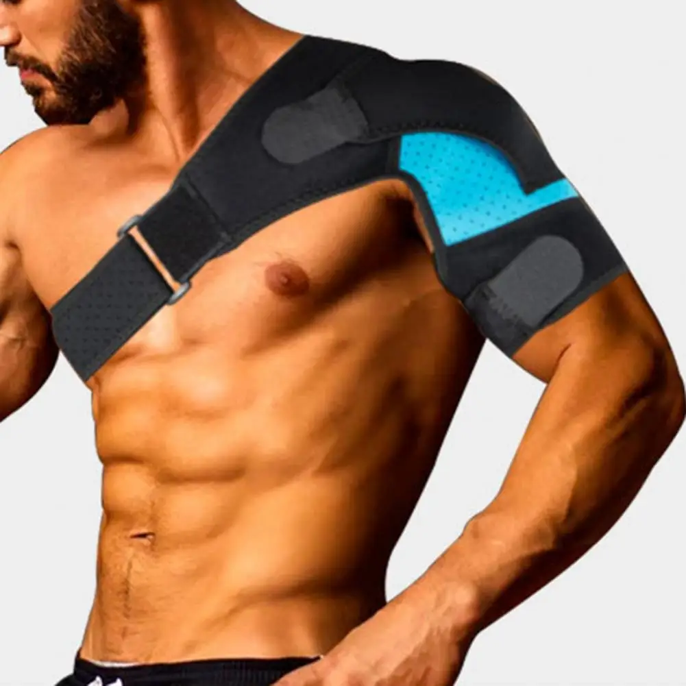 

Back Support Shoulder Support Adjustable Strap Effective Lightweight Recovery Shoulder Brace for Gym Safety