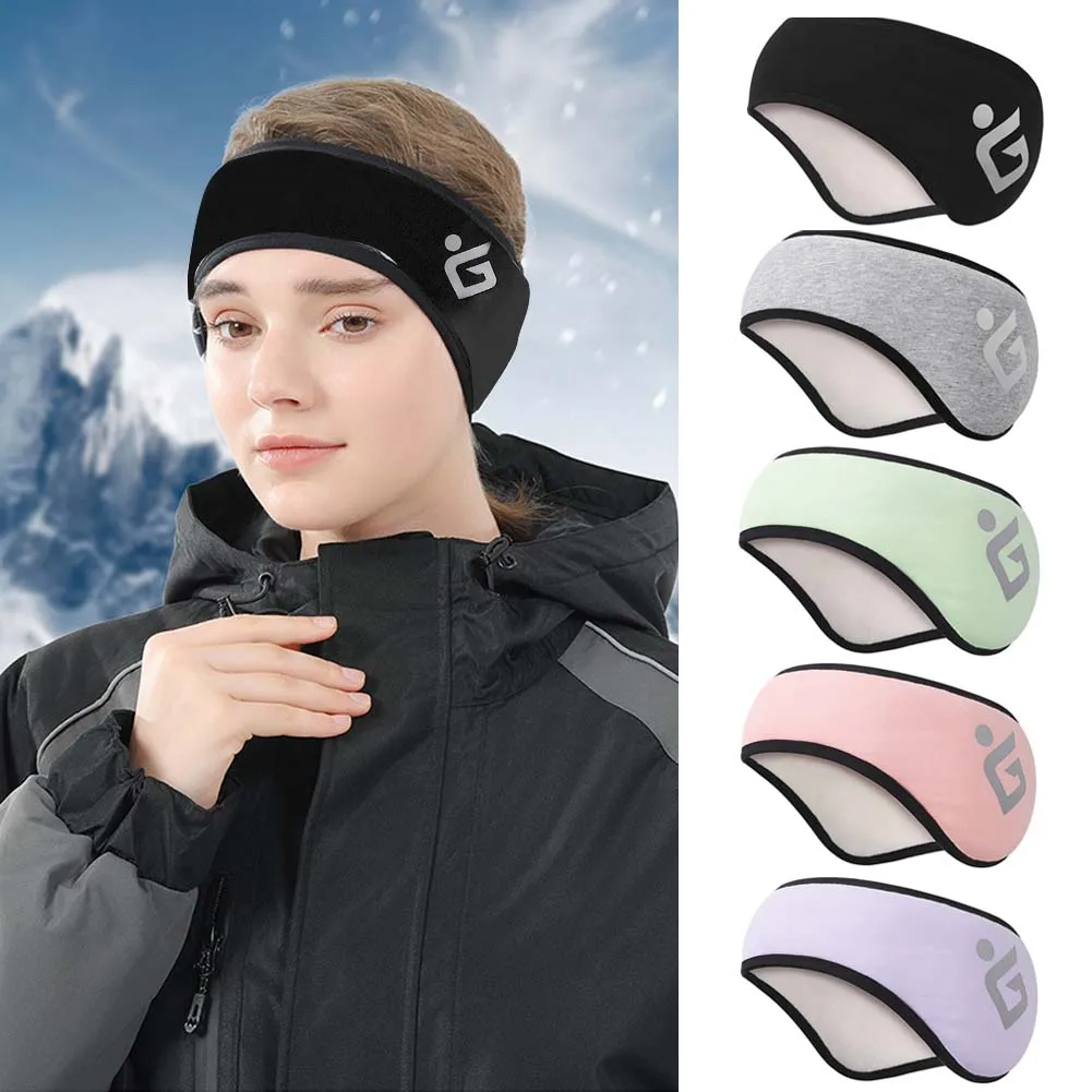 Winter Sport Headband Warm Ear Muffs Unisex Windproof Cycling Cap Ear Warmers Skiing Warm Earmuffs Headband Outdoor 2022 New