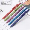 Gel Pens, 5 Pcs 0.5mm Quick Dry Black Ink Pens Fine Point Retractable Smooth Writing Pens for School Office Home Supplies 2