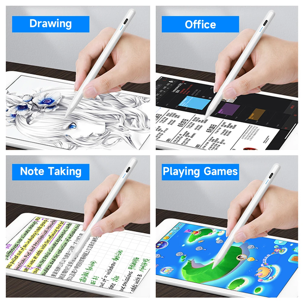 Apple Pencil  iPad ׼  չٴ ź ŸϷ 2022 2021 2019 2018 Air 5 Mini Pro iPad Pencil  ÷ ??ġ 