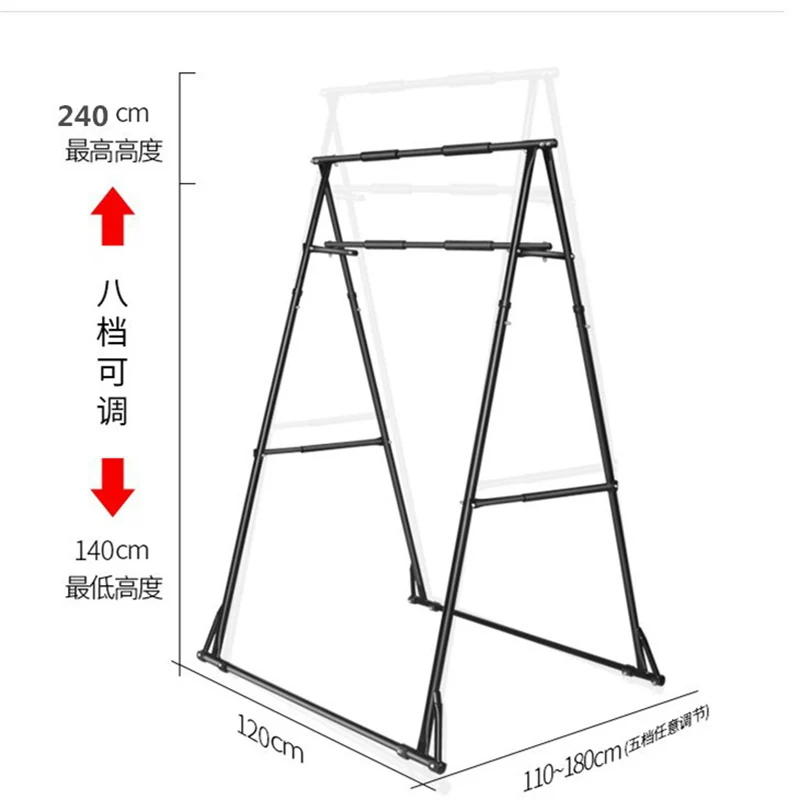 MIYAUP-Outdoor Floor Hanging Bar, Stretching Training, Fitness Pull Up Sevice