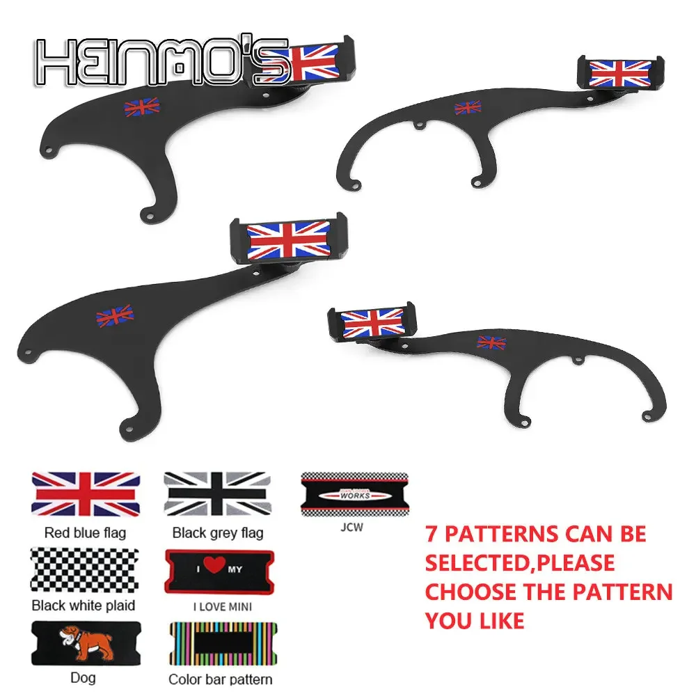 Mobile Phone Holder Clip For Mini Cooper R55 R56 R61 F54 F55 F56 F60 Countryman Clubman Car GPS Bracket Clamp Replacement Clip