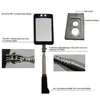 360° Inspection Mirror LED Light Telescoping Mirrors Extend Mechanic Tools Inspection Mirror Telescopic Handle Repairing Tools 4
