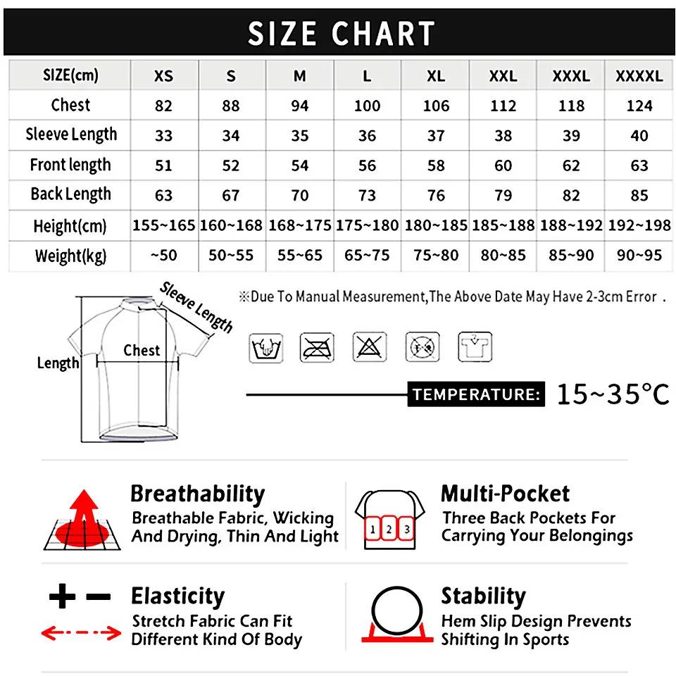 Description Picture 2 of item2025 RCC POC Cycling Set Bike Summer Cycling Jersey Set Road Bicycle Jerseys MTB Bicycle Wear Breathable Cycling Clothing