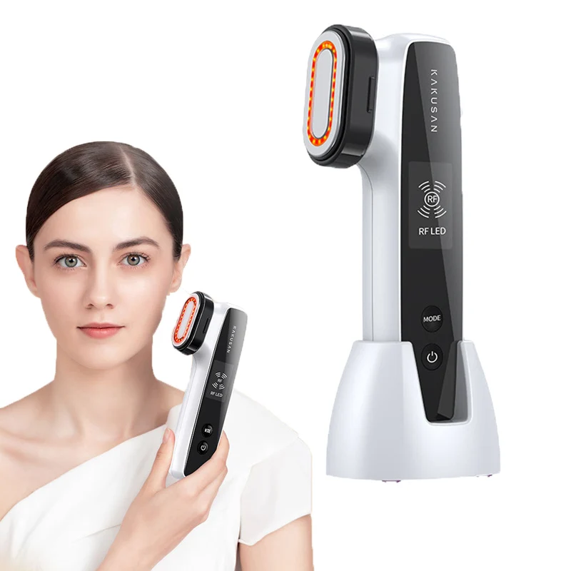 RFEMSElectricFaceMassagerLEDPhotonTherapySkinLifting