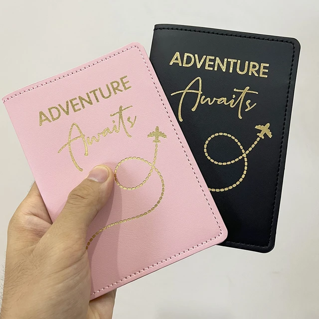 Adventure Awaits Personalized Passport Cover