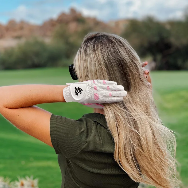 Golf Gloves Womens Ladies 3/6 Pack Glove Left Hand Right Hand, Wet Hot Cool Rain Grip Weathersof All Weather 5