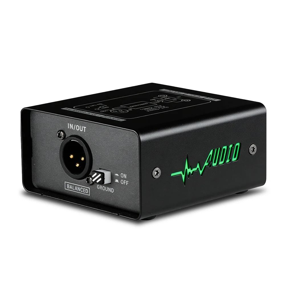 오디오 신호 절연기 다채널 XLR 6.35mm 고임피던스 출력 절연기