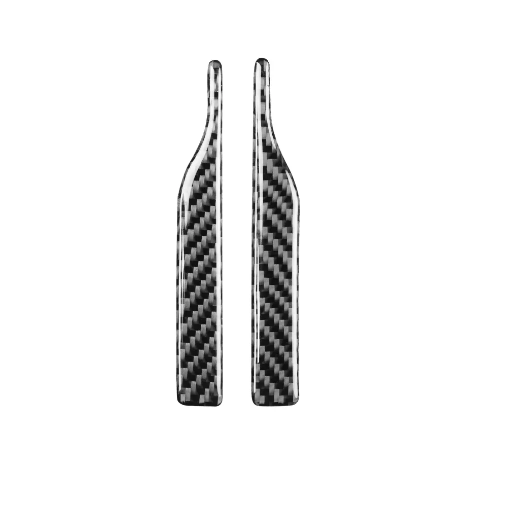 2pcs Carbon Fiber Anti-collision Bumper Sticker Rearview Mirror Anti-Rub Strips Protector For BMW E90 E60 F30 F34 F10 F20 X1