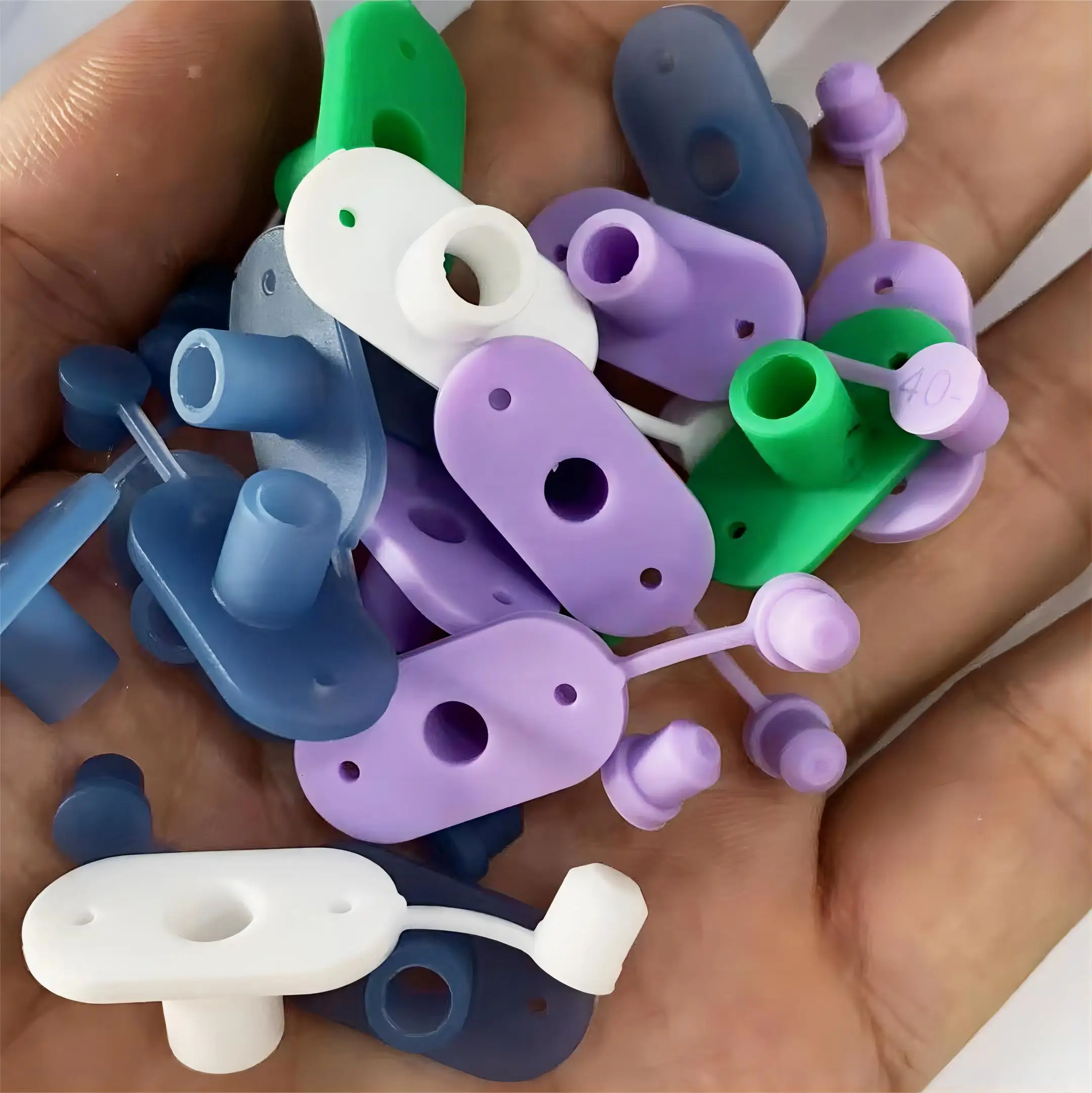 4.5mm Autoclavable Reusable Skin Protectors for Liposuction Surgery Made of Flexible Silicone Multiple Colors 4