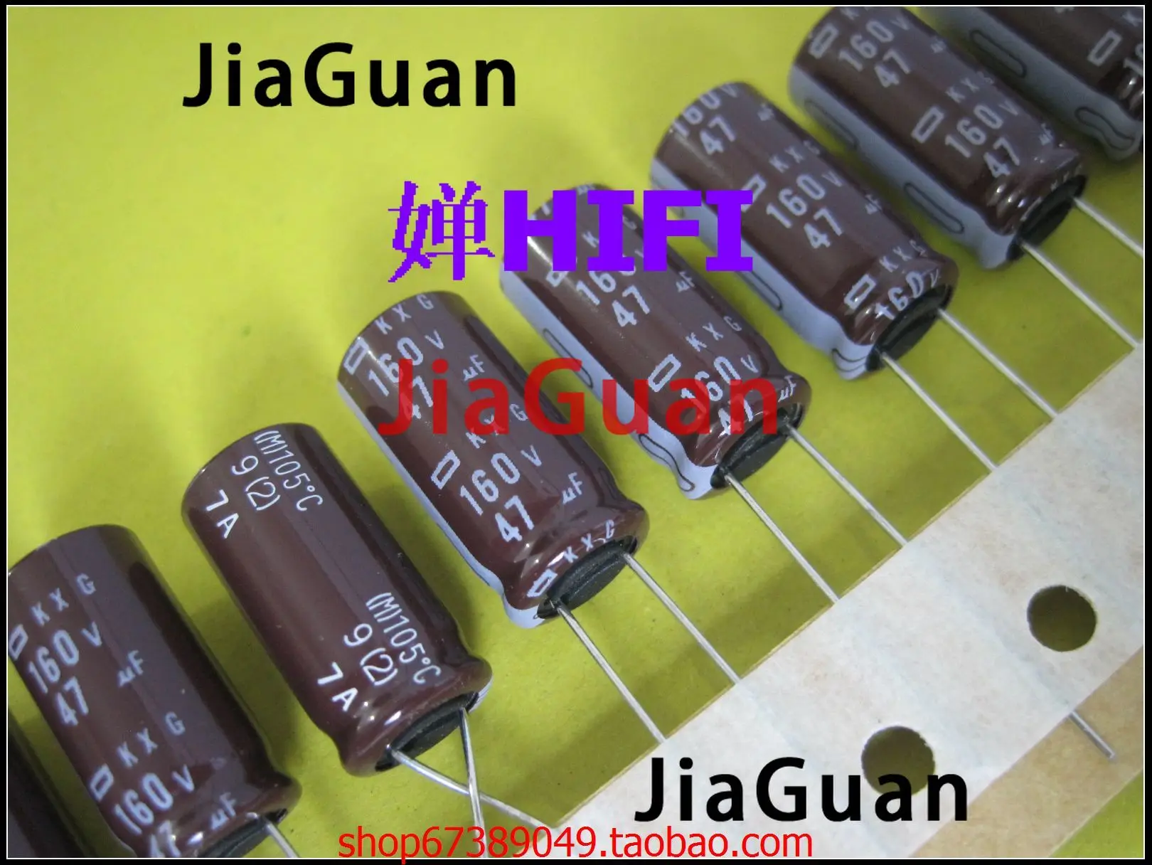 Новый электролитический конденсатор NIPPON KXG 160V47UF 10x20 мм NCC 47 мкФ/160v мкФ 160V CHEMI-CON kxg 160v