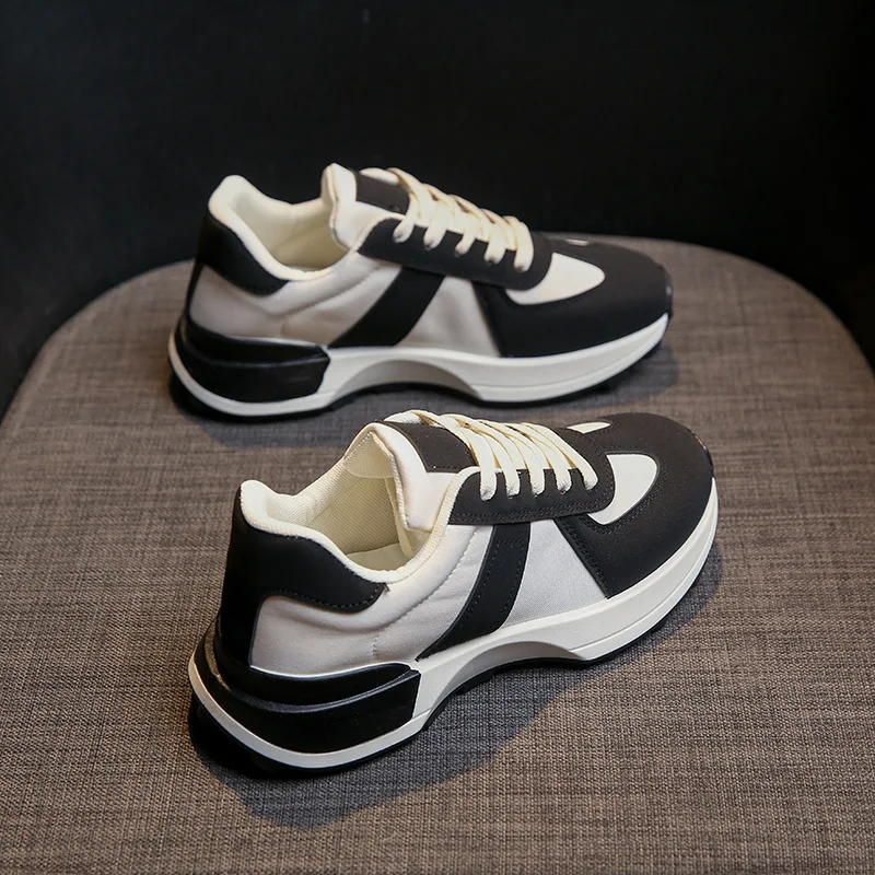 Shoes for Women Running Shoes for Tennis Sports Fashion Sneakers Lace Up Lightweight Breathable Leisure Walking Woman Sneakers