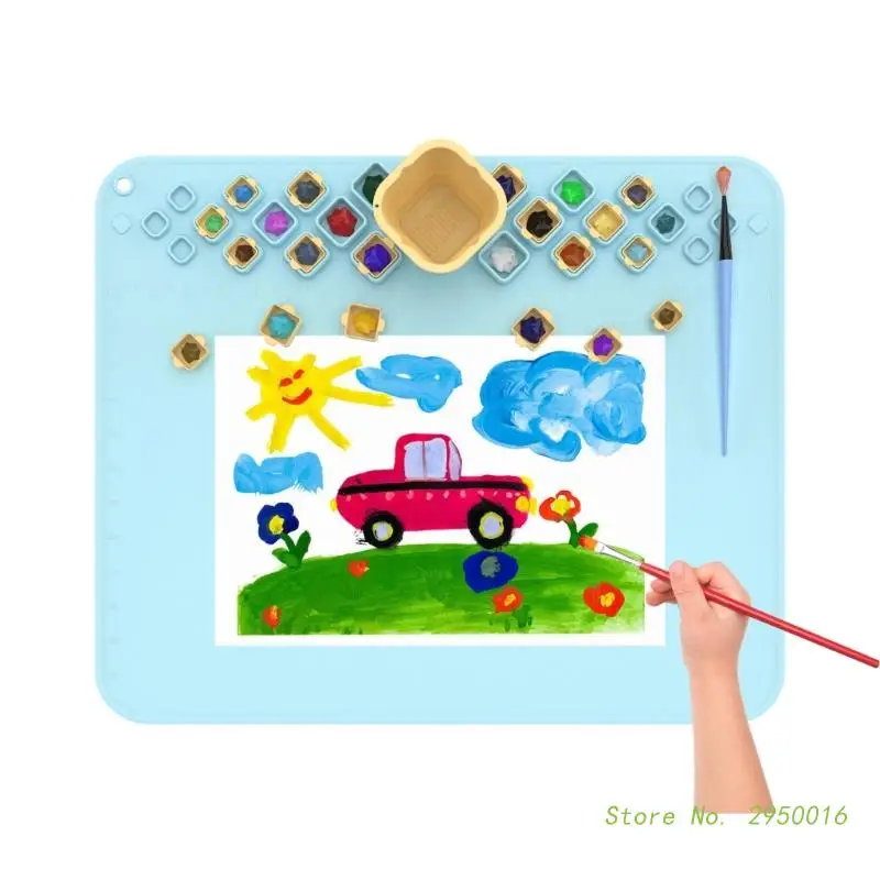 

Large Silicone Drawing Board Kids Graffiti Drawing Board Oil Painting Board Clay Mat for Painting Art Clay DIY Creations