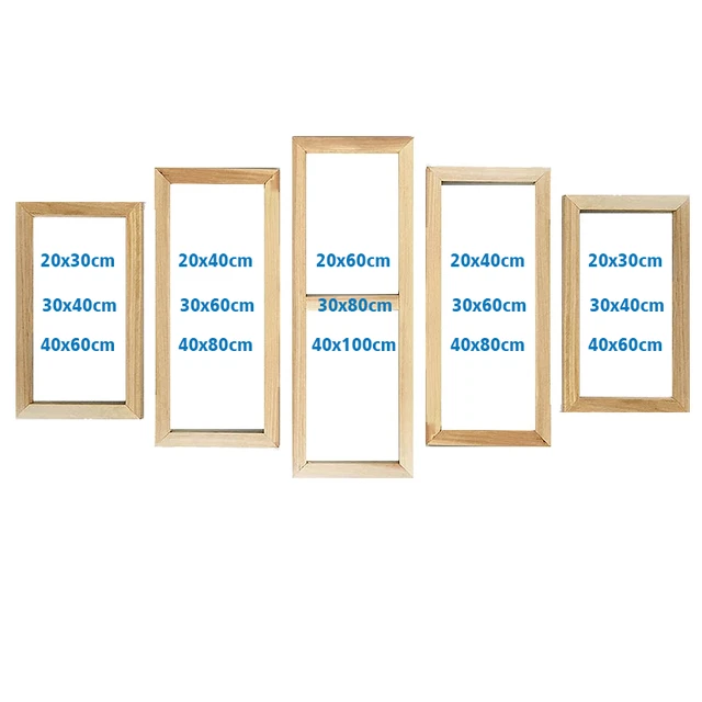 Cadre photo Affiche Moderne en bois MDF avec verre acrylique, cadre pour  poster, cadre interchangeable, salon, salle à manger, chambre à coucher